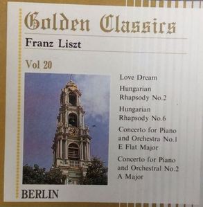 [중고] Josef Bulva, Daniel Nazareth / Golden Classics Vol.20 - Liszt : Love Dream, Hungarian Rhapsodies, Concertos For Piano And Orchestra (수입/art520)