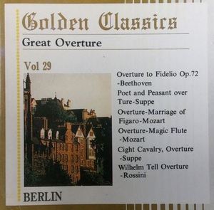 [중고] Alfred Scholz, Kurt Redel, Hans-Jurgen Walther, Urs Schneider / Golden Classics Vol.29 - Great Overture (수입/art529)