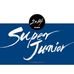 슈퍼주니어 (Super Junior) / 2014 시즌 그리팅 (탁상용 캘린더+스케줄러+메이킹 DVD/미개봉)