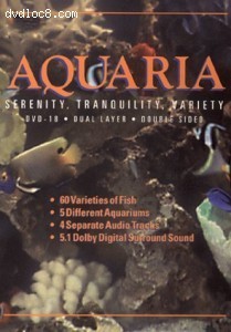 [중고] [DVD] Aquaria - Serenity, Tranquility, Variety (수입/스냅케이스)