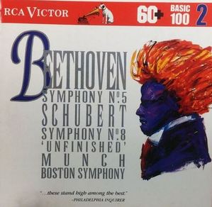 [중고] Charles Munch / Beethoven : Symphony No.5, Leonore Overture No.3 (bmgcd9802)