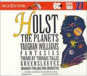 [중고] Eugene Ormandy / Holst : The Planets, Vaughan Williams : Fantasias (bmgcd9827)