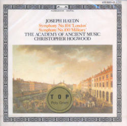 [중고] Christopher Hogwood / Haydn : Symphony No.104 London, No.100 Military (dd1981)