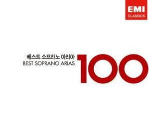 [중고] V.A / 소프라노 아리아 100 (Best Soprano Arias 100/6CD)