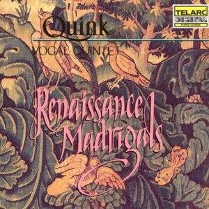 [중고] Quink Vocal Quintet / Renaissance Madrigals (수입/cd80209)