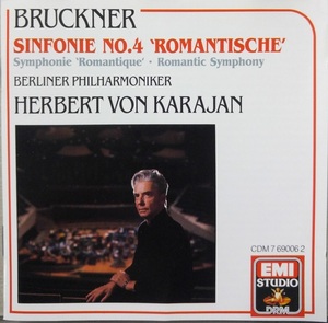 [중고] Herbert Von Karajan / Bruckner: Sinfonie No.4 Romantische (수입/cdm7690062)