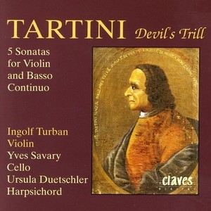 [중고] Ingolf Turban, Yves Savary, Ursula Duetschler / Tartini : Five Sonatas For Violin And Basso Continuo (수입/cd509110)
