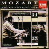 [중고] Roger Norrington / Mozart Piano concertos No.24,K.491 &amp; No.25,K.503 (수입/cdc7542952)