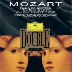 [중고] Wilhelm Kempff / Mozart : Piano Concertos No. 8, 23, 24 &amp; 27 (2CD/dg2942)