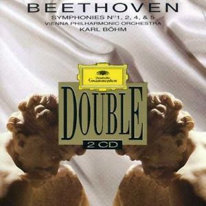 [중고] Karl Bohm / Beethoven : Symphonies No. 1, 2, 4 &amp; 5 (2CD/dg2936)