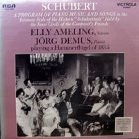 [중고] [LP] Elly Ameling-Soprano, Jorg Demus-Pianist / Schubert : A Program of Piano music and Songs (수입, VICS-1405) -SW45