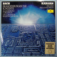 [중고] [LP] Herbert von Karajan -  Berliner Philharmoniker / Bach : Brandernburgische Konzerte (2LP, 수입, 2707 112) -SW48