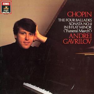 [중고] Andrei Gavrilov / Chopin Piano Sonata no.2, 4 Ballades (수입/ksc20030)