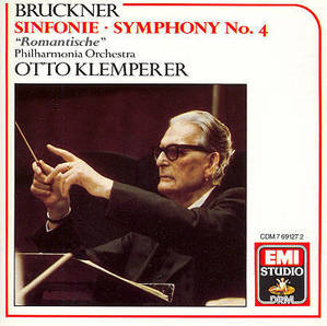[중고] Otto Klemperer / Bruckner Symphony No.4 (수입/ksc20004)