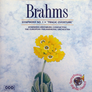 [중고] Hymisher Greenburg / Brahms: Symphony No.1, Tragic Overture (수입/sym033)
