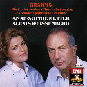 [중고] Mutter, Weissenberg / Brahms: Die Violinsonaten (수입/ksc20033)