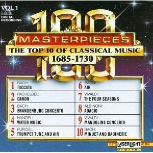 V.A / TOP 10 Of Classical Music - 1685-1730 (수입/미개봉/15676)
