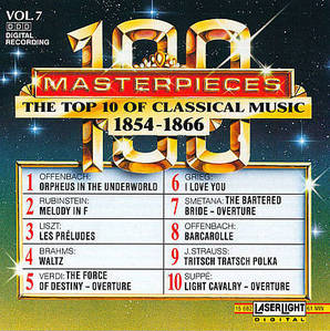 V.A / TOP 10 Of Classical Music 1854-1866 (수입/미개봉/15682)