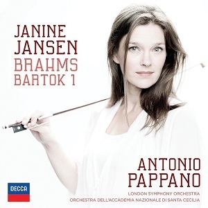 [중고] Janine Jansen / Bartok: Violin Concerto No.1 &amp; Brahms: Violin Concerto In D Major, Op. 77 (dd41115)