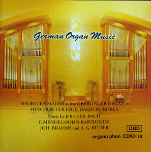 Thorsten Mader / German Organ Music (cd90118)