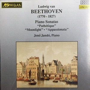 [중고] Jeno Jando / Beethoven Piano Sonatas &quot;Pathetique&quot;, &quot;Moonlight&quot;, &quot;Appassionata&quot; (수입/om015)