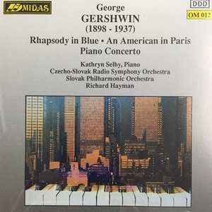 [중고] Kathryn Selby, Czecho-Slovakia Radio Symphony Orchestra / George Gershwin : Rhapsody In Blue, An American In Paris, Piano Concerto (수입/om012)