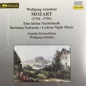 [중고] Capella Istropolitana, Wolfgang Sobotka / Mozart : Eine kleine Nachtmusik Serenata Notturna, Lodron Night Music (수입/om009)
