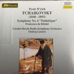 [중고] Czecho-Slovakia Radio Symphony Orchestra, Ondrej Lenard / Tchaikovsky : Symphony No.6 &quot;Pathetique&quot;, Francesca da Rimini (수입/om004)