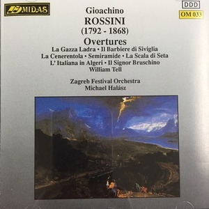 [중고] Zagreb Festival Orchestra, Michael Halasz / Rossini : Overtures (수입/om033)