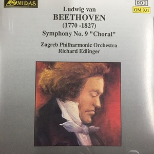 [중고] Zegreb Philharmonic, Richard Edlinger / Beethoven : Symphonies No. 9 &quot;Choral&quot; (수입/om031)