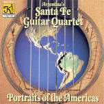 [중고] Santa Fe Guitar Quartet / Portraits of the America (수입/kcd11074)