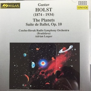 [중고] Czecho-Slovakia Radio Symphony Orchestra, Adrian Leaper / Holst : The Planets Suite de Ballet, Op.10 (수입/om028)