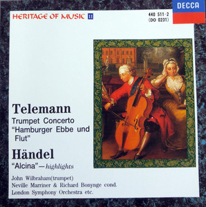 [중고] Telemann, Handel / Heritage Of Music 11 (4405112)