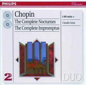[중고] Claudio Arrau / Chopin : The Complete Nocturnes &amp; Impromptus (2CD/dp4736)