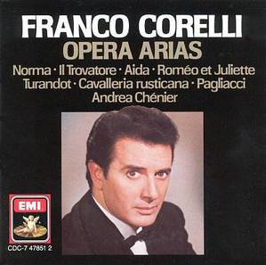 [중고] Franco Corelli / Opera Arias (수입/cdc7478512)