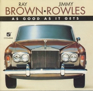 [중고] Ray Brown, Jimmy Rowles / As Good As It Gets (수입)