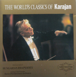 [중고] Karajan / Liszt Hungarian Rhpaodies - The World&#039;s Classics Of Karajan 38 (일본수입/urc0038)