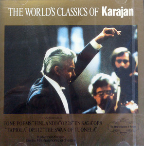Karajan / Sibelius Tone Poems - The World&#039;s Classics Of Karajan 35 (일본수입/미개봉/urc0035)
