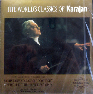 Karajan / Mendelssohn symphony No.3 Op.56 - The World&#039;s Classics Of Karajan 27 (일본수입/미개봉/urc0027)