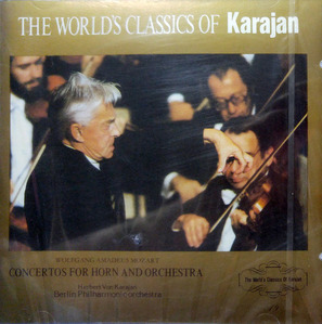 Karajan / Mozart concertos For Horn And Orchestra - The World&#039;s Classics Of Karajan 19 (일본수입/미개봉/urc0019)
