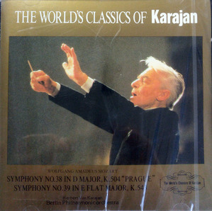 Karajan / Mozart Symphony No.38 In D Major, K.504 &quot;Prague&quot; - The World&#039;s Classics Of Karajan 17 (일본수입/미개봉/urc0017)