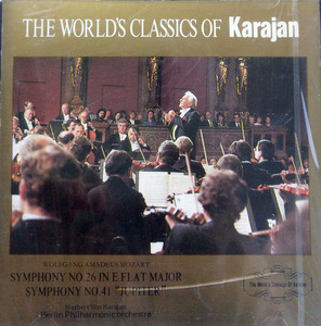 Karajan / Mozart Symphony No.26 In E Flat Major - The World&#039;s Classics Of Karajan 16 (일본수입/미개봉/urc0016)