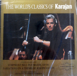 Karajan / Brahms Symphony No.3 In F Major, Op.90 - The World&#039;s Classics Of Karajan 11 (일본수입/미개봉/urc0011)