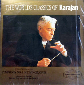 Karajan / Brahms Symphony No.1 In C Minor, Op.68 - The World&#039;s Classics Of Karajan 9 (일본수입/미개봉/urc0009)