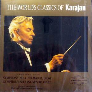 Karajan / Beethoven Symphony No.4 In B Major, Op.60 - The World&#039;s Classics Of Karajan 5 (일본수입/미개봉/urc0005)