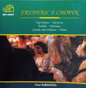 [중고] Artur Rubinstein / Chopin - Impromptus, Nocturne (sbc950807)