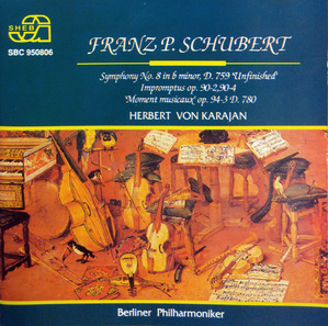 [중고] Herbert Von Karajan / Schubert Symphono No.8 &#039;Unfinished&#039; (sbc950806)