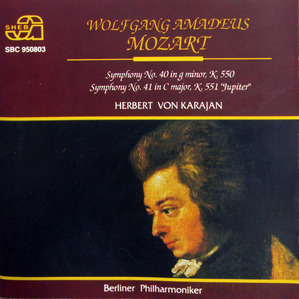 [중고] Herbert Von Karajan / Mozart Symphony No.40, 41 &#039;Jupiter&#039; (sbc950803)