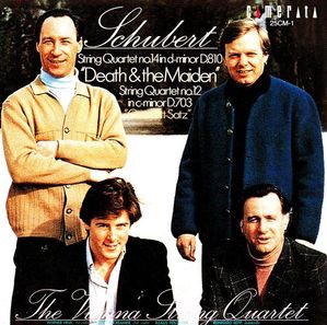 [중고] The Vienna String Quartet / Schubert :  String Quartet No.14 &quot;Death &amp; The Maiden&quot; Etc. (일본수입/32cm1)