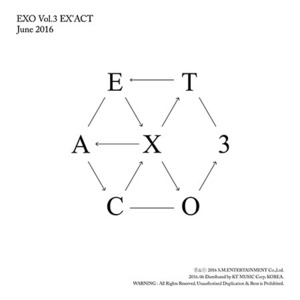 엑소 (Exo) / 3집 Ex&#039;act (Chinese) (Lucky One/미개봉)